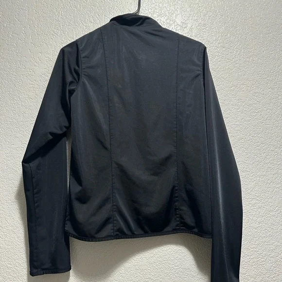 Adidas Women's Black Bomber Jacket with Purple Accents - Picture 6 of 9